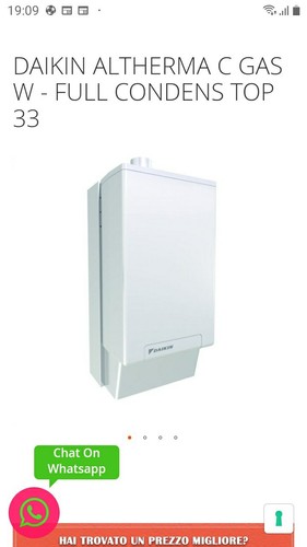 Caldaia daikin ibrida 33kw - ibrida,