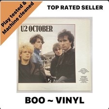 U2 ‎– October Vinyl LP