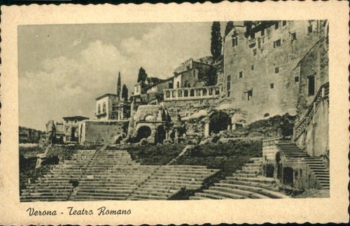 Verona veneto teatro romano - teatro,