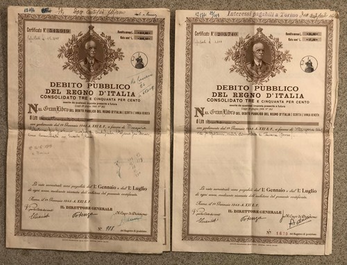 2 certficati debito - 2,