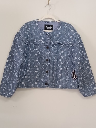 Giacca donna scoop denim
