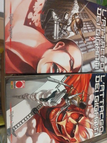 Manga attacco dei giganti - l'attacco,