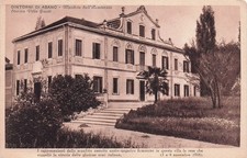 31-102) CARTOLINA ABANO MANDRIA ARMISTIZIO VILLA GIUSTI ESERCITO AUSTRO UNGARICO