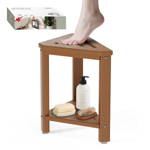Poggiapiedi doccia teak - , 15