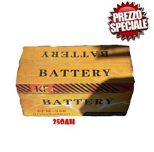 Batteria 12V 250ah per kit