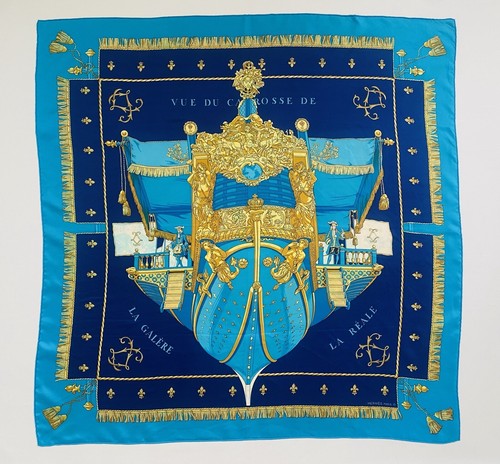 Hermes vintage carré soie - en,
