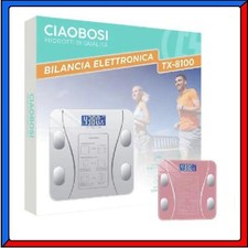 Bilancia Pesapersone Digitale Professionale in Vetro Pesa Persone 180Kg