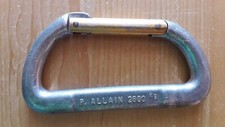 Moschettone Pierre Allain Vintage anni '70 Alpinismo Classico Arrampicata Roccia