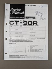 Pioneer CT-90R Stereo Cassette