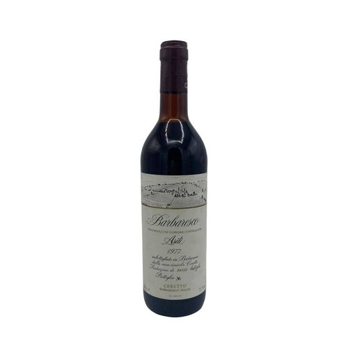 Vintage bottle ceretto - -,