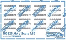 Decalcomanie TRUCKMO Scania