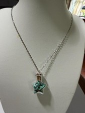 Collana con stella vetro - con, in