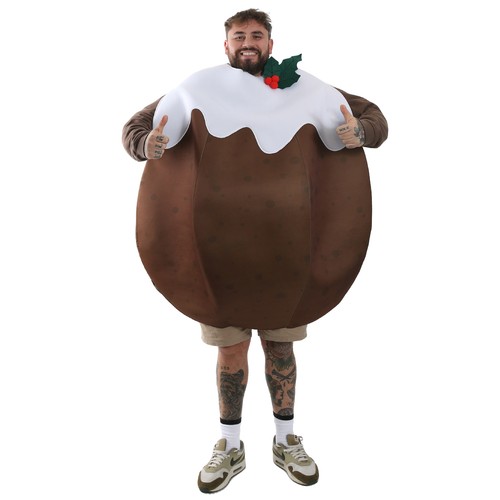 Adulti natale budino - adulti, vestito