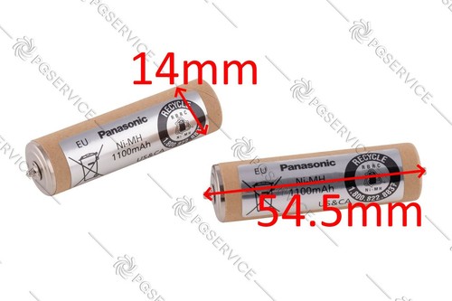 Panasonic batterie 2v - panasonic, 2x