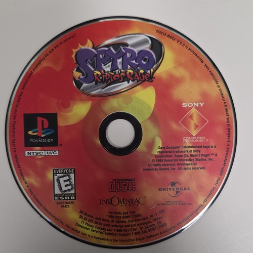 Sony spyro rabbia di - la,