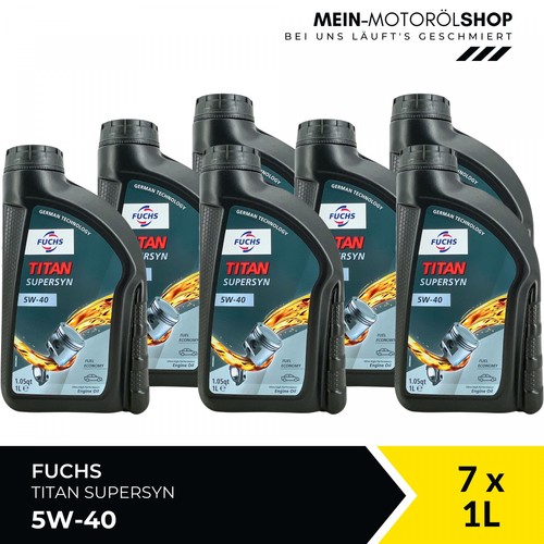 Olio motore fuchs titan - motore,