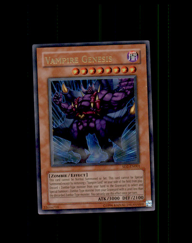 Vampire genesis oh - yu-gi-oh, card