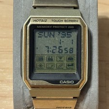 Orologio digitale Casio VDB-2000 Hot Biz Touch Screen Banca dati 1490 RICAMBI O RIPARAZIONE