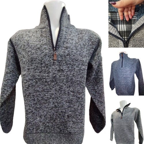 Maglione uomo collo alto mezza - alto,
