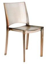 SEDIA NILO  UP ON GRANDSOLEIL POLICARBONATO TRASPARENTE IMPILABILE