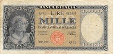 Banconota Italia 10.000 Lire