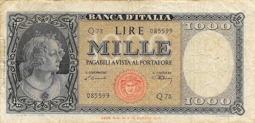Italy 000 lire - ,