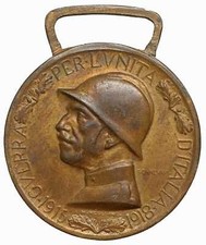 Medaglia in bronzo Vittorio