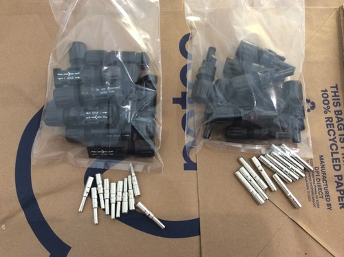 Lot pairs staubli mc4 - lot, of