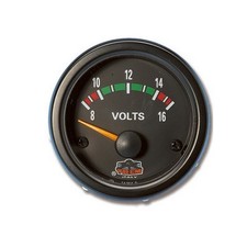VOLTMETRO 8/18 VOLT NERO