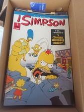 I SIMPSON COMICS serie Macchia Nera 1/32 + adesivi OTTIMI No Poster Con 25 Bis