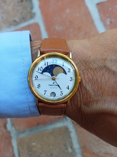 Pierre nicol moonphase - moonphase, quartz