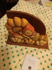 Meraviglioso  porta Tovaglioli con Fiori e Farfalla della thun. Fuori produzine