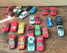 Lotto 24 Modellini Macchinine Scala 1/43 Burago Mondo Motors Welly con rarità