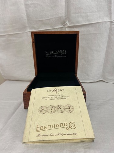 Scatola orologio eberhard - scatola,