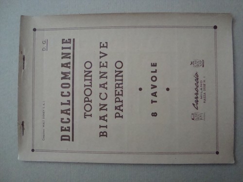Album decalcomanie - album,