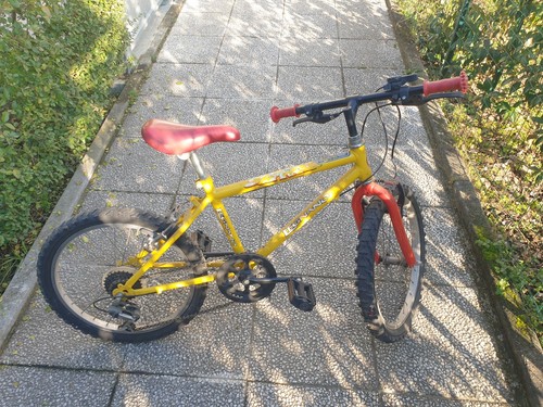 Bici gialla legnano - bici,