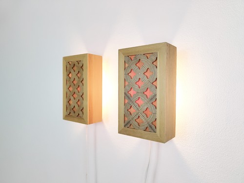 Coppia lampade parete - coppia, di