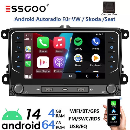 Autoradio 64g android - 4+64g, 14