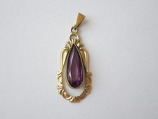 Pendente Colore Oro Pietra