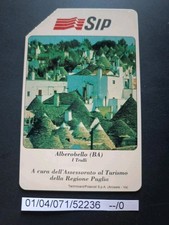 Schede Telefoniche - Turistica P156 con Codici