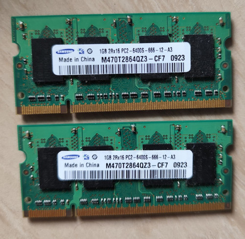 Samsung 2x1gb ram - samsung,