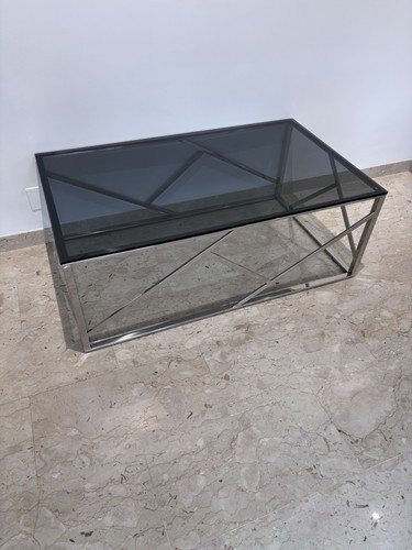 Tavolo basso acciaio - , e