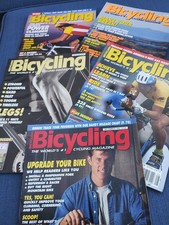 Bundle of vintage Bicycling