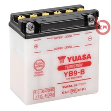 BATTERIA YUASA YB9-B ORIGINALE