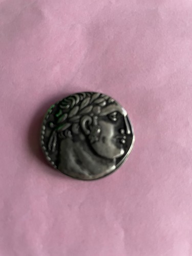 Pièce grecque réplique tête - pièce,