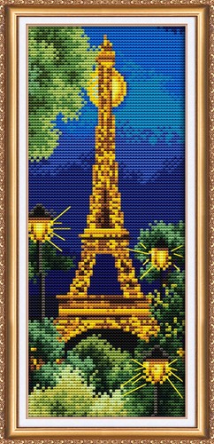 Kit punto croce - contato, parigi