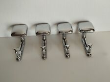 4 attaccapanni in metallo cromato anni 70/80