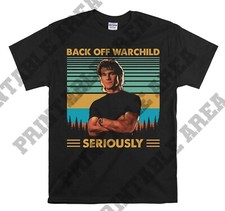 Felpa con cappuccio Point Break Patrick Swayze Back Off Movie maglietta uomo donna unisex MO356