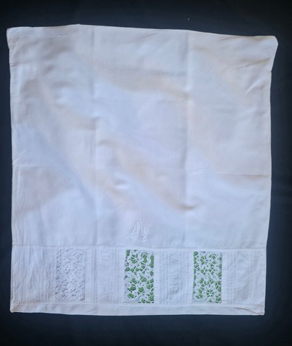 Federa antica lino con - federa,