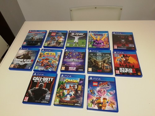 Lotto videogiochi usati ps4 - lotto,